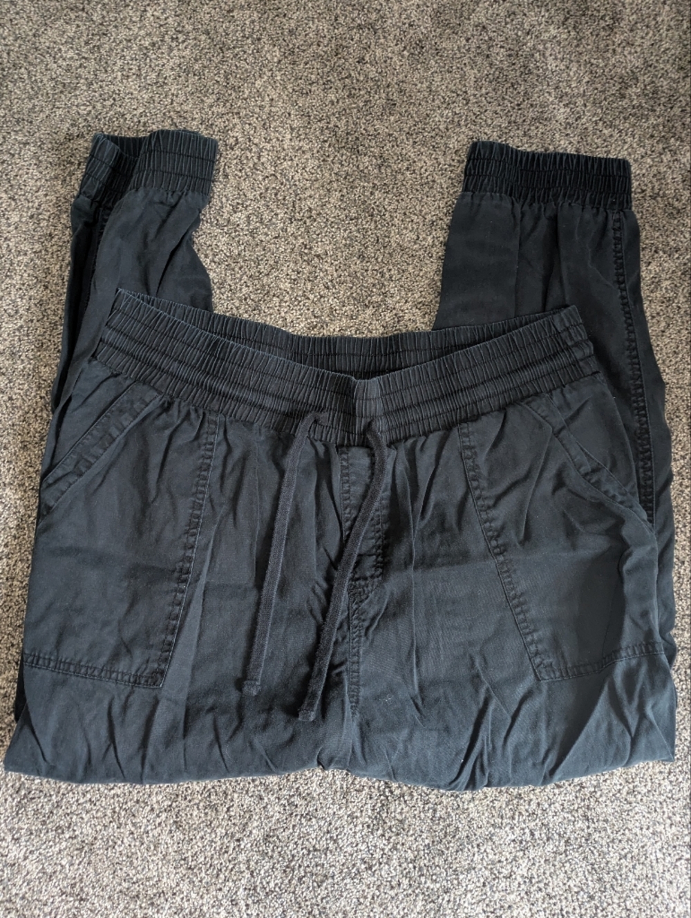 High Rise Pull On Joggers